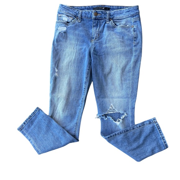 Joe’s Jeans Dana Style KXBDN45665 Ripped Distressed Crop Skinny Jeans Size 28 - Picture 4 of 14